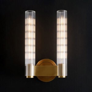 GHL- Baker Double Sconce Brass