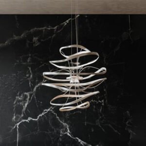 GHL Saturn chandelier dimmable